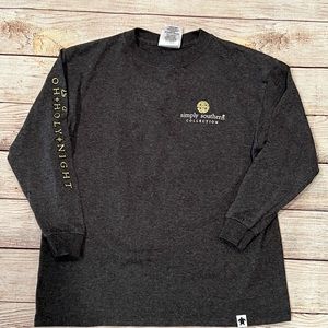 Girls Simply Southern Christmas Shirt